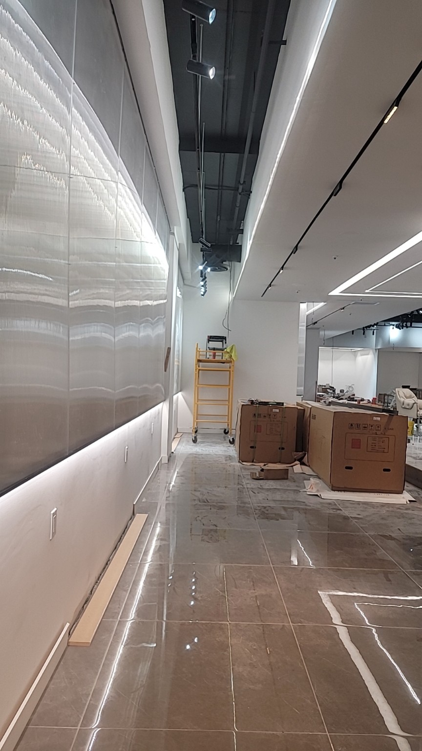 Reborn X Hair Salon construction progress at 5233 Yonge Street - view 8
