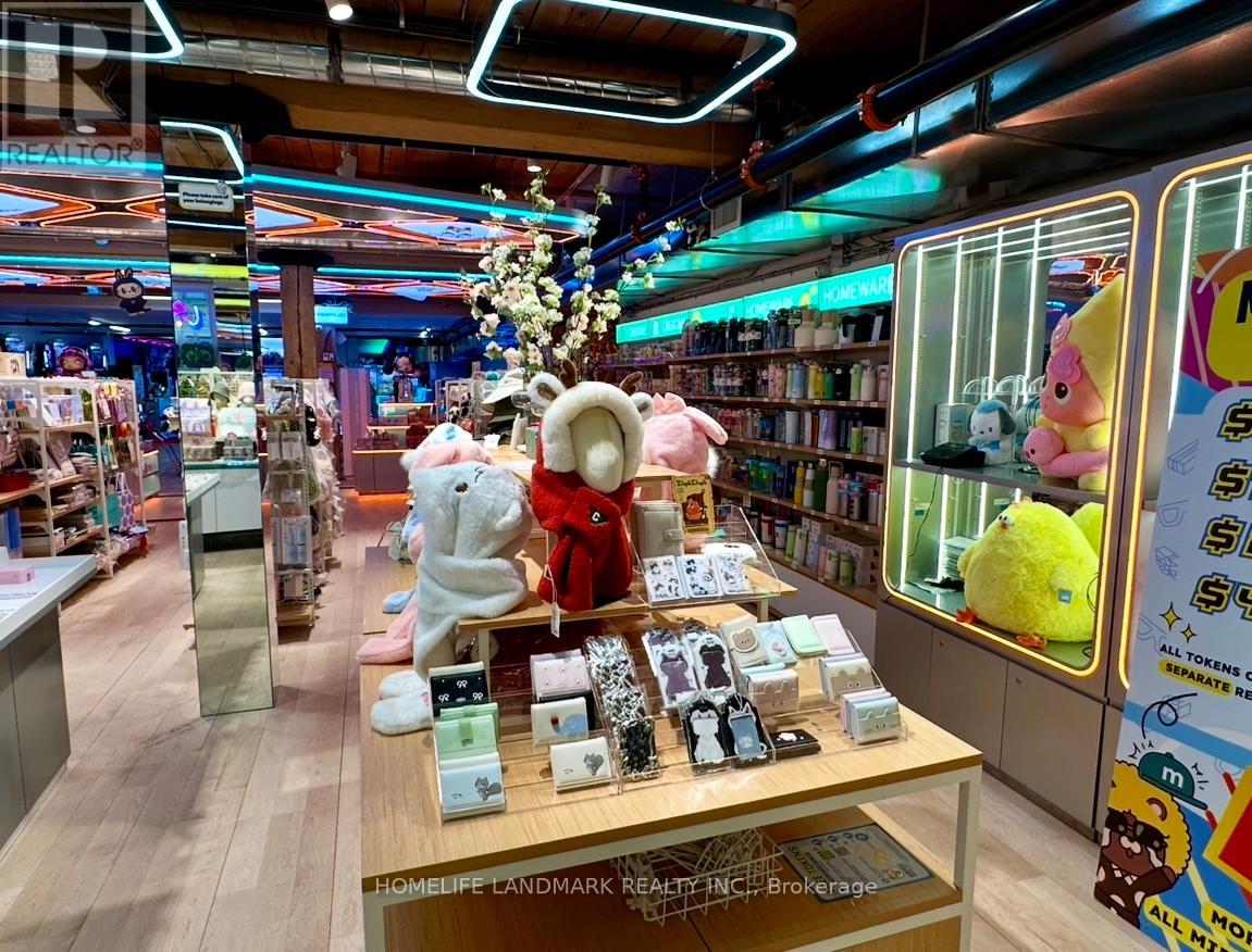 Completed WAHOO retail and entertainment interior at 577 Yonge Street - view 3