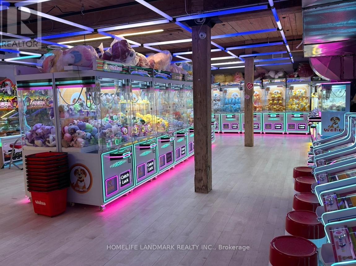Completed WAHOO retail and entertainment interior at 577 Yonge Street - view 8