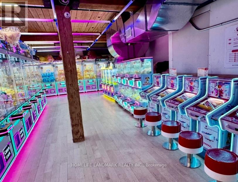 Completed WAHOO retail and entertainment interior at 577 Yonge Street - view 9